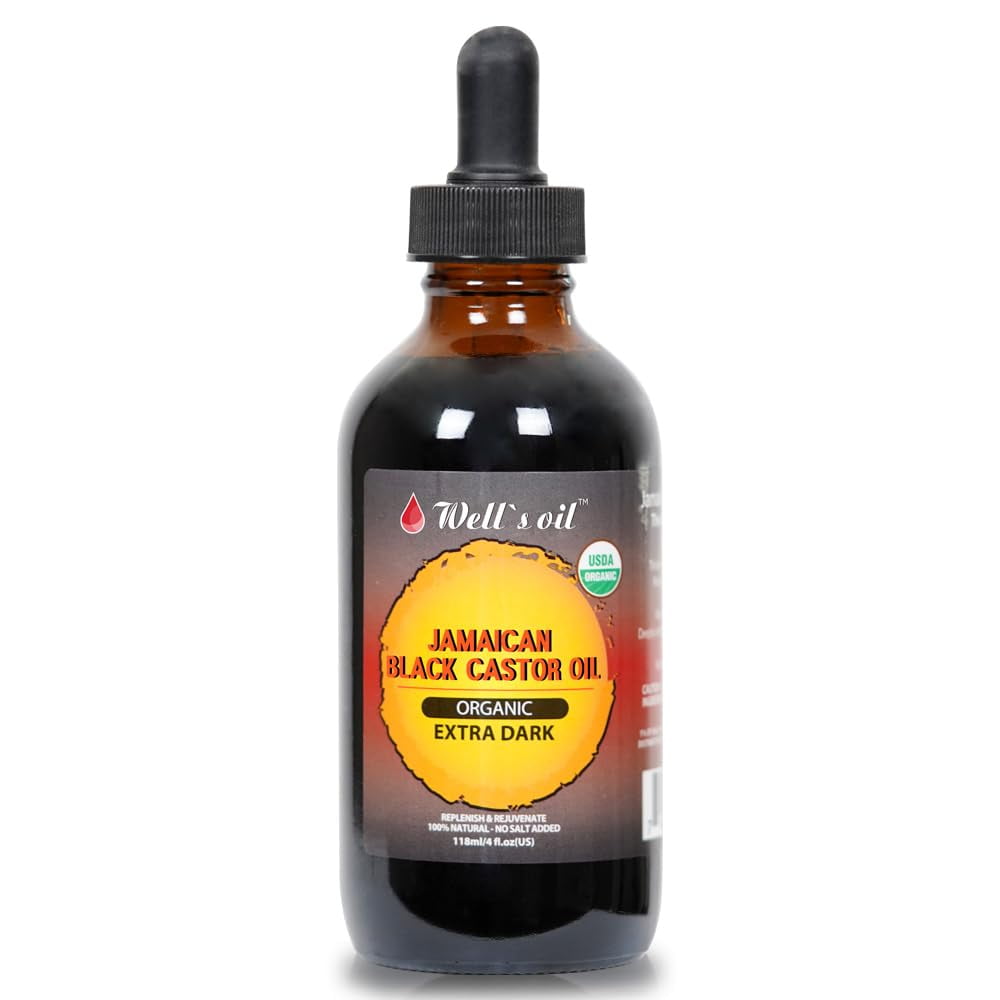 Well's Oil Jamaican Black Castor Oil [Extra Dark] 4oz