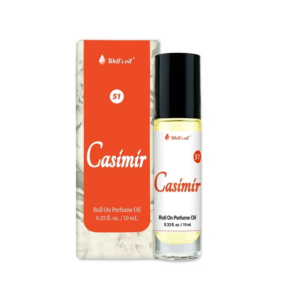 Well's Oil Perfume Roll-On Body Oil 10ml (Casimir)