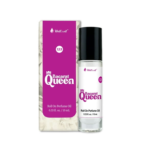 Well's Oil Perfume Roll-On Body Oil 10ml (Bacarat Queen)