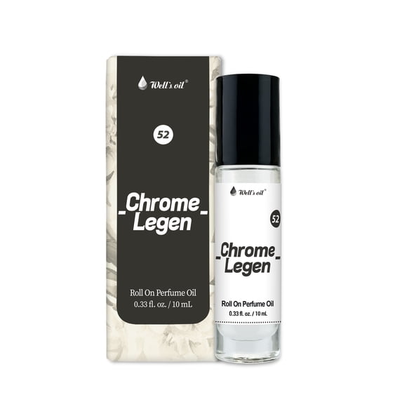 Well's Oil Perfume Roll-On Body Oil 10ml (Chrome Legen)