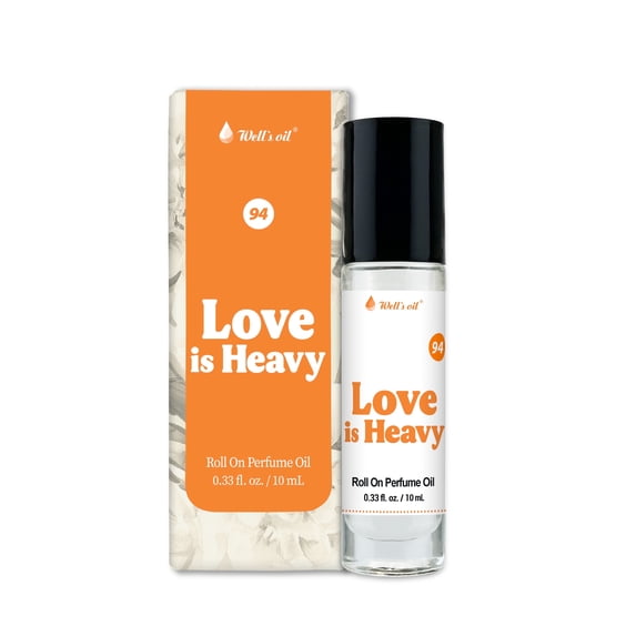 Well's Oil Perfume Roll-On Body Oil 10ml (Love Is Heavy)