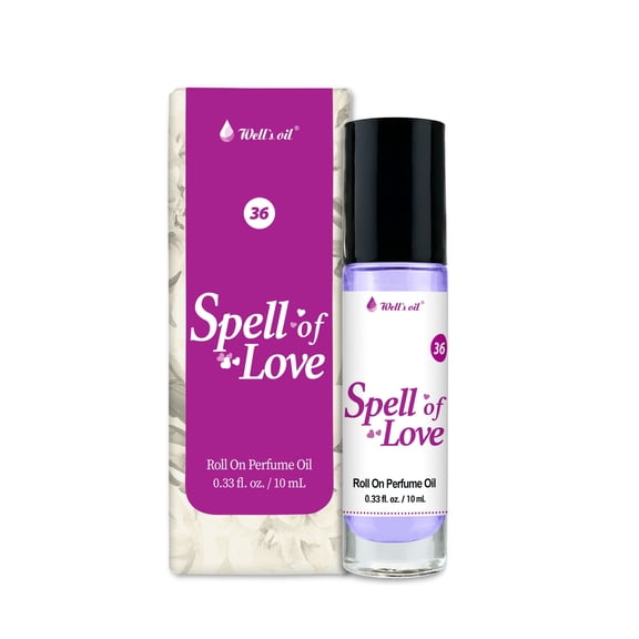 Well's Oil Perfume Roll-On Body Oil 10ml (Spell of Love)