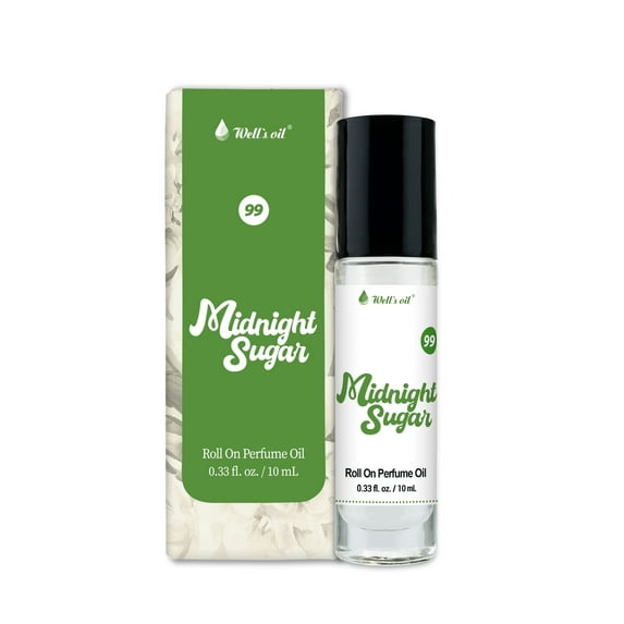Well's Oil Perfume Roll-On Body Oil 10ml (Midnight Sugar)