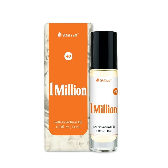 Well's Oil Perfume Roll-On Body Oil 10ml (1 Milion)