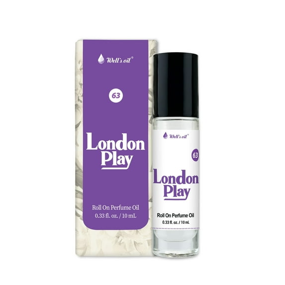 Well's Oil Perfume Roll-On Body Oil 10ml (London Play)