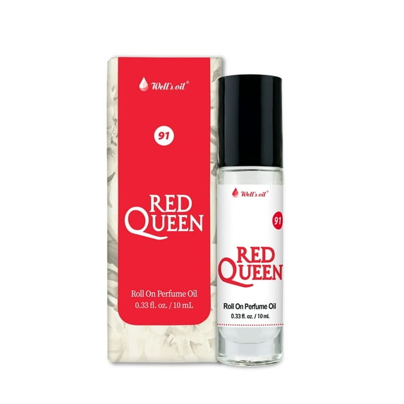 Well's Oil Perfume Roll-On Body Oil 10ml (Red Queen)