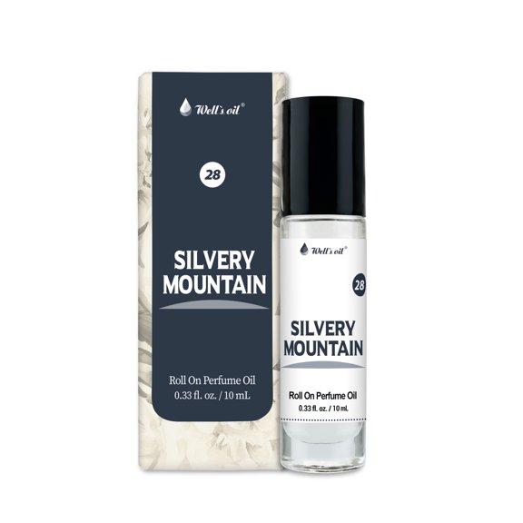 Well's Oil Perfume Roll-On Body Oil 10ml (Silvery Mountain)