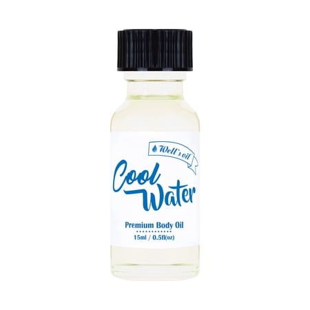 Well's Oil Premium Body Oil 0.5oz Cool Water (1PCE)