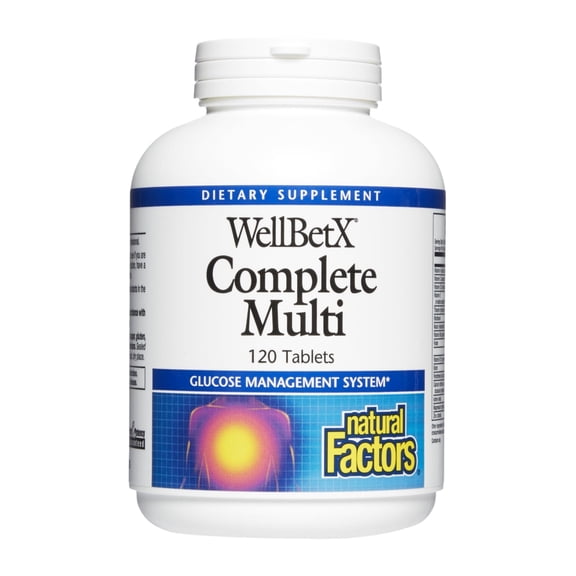 Natural Factors - WellBetX Complete Multi - 120 Tablets