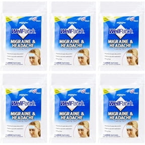 WellPatch Migraine & Headache Cooling Patch 4 ea (Pack of 6)