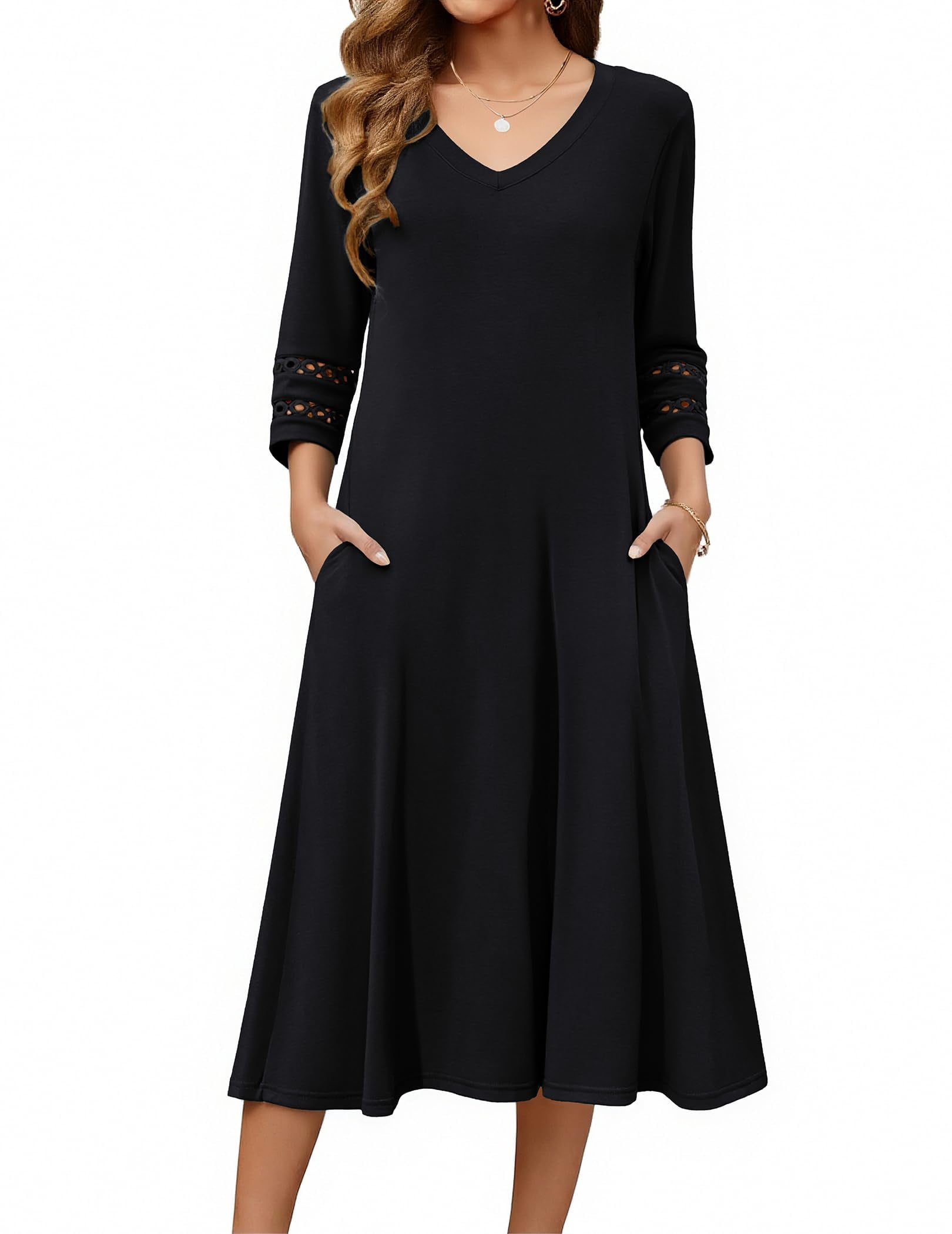 wellsize-plus-size-dresses-for-women-summer-crew-neck-short-sleeve