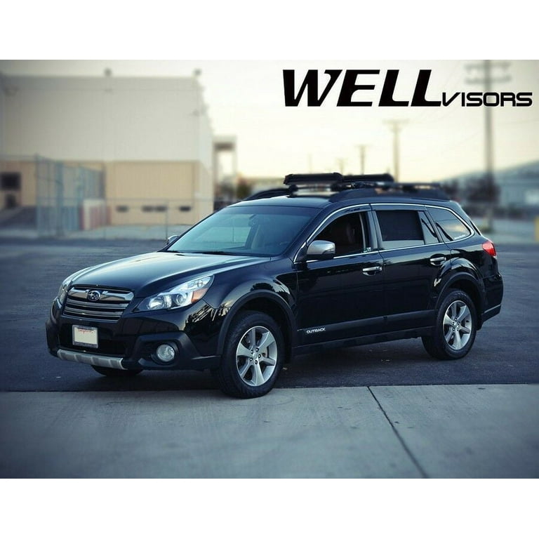 Subaru outback outlet side window deflectors