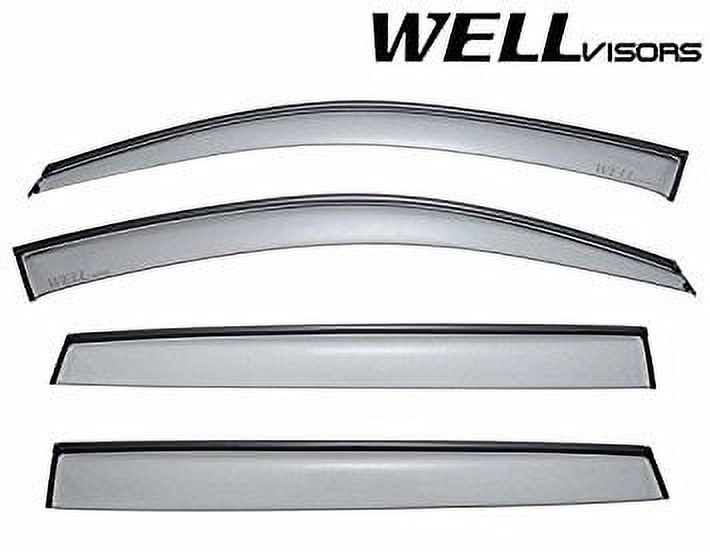 WellVisors Side Window Wind Deflector Visors Acura MDX 2007 2008 2009