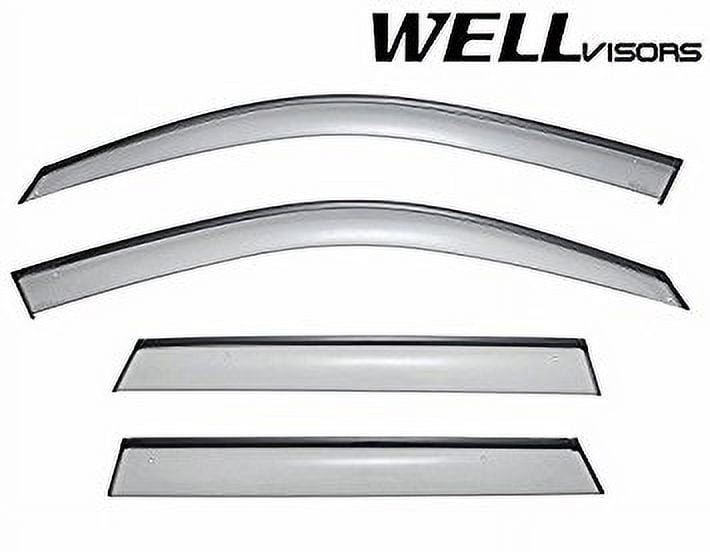 WellVisors Side Window Wind Deflector Visors BMW X5 E53 2000 2001