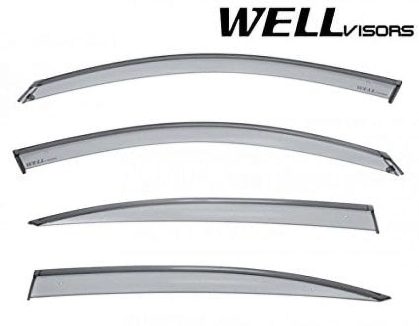 WellVisors Side Window Wind Deflector Visors Honda CRV CRV 17Up