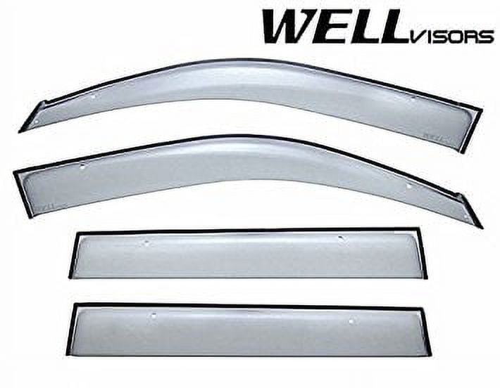 WellVisors Side Window Wind Deflector Visors Lexus GX460 10up 2010