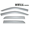 thumbnail image 1 of WellVisors Side Window Wind Deflector Visors - Mercedes Benz ML Class W163 ML350 ML500 ML320 ML430 ML55 AMG 1998 1999 2000 2001 2002 2003 2004 2005 Premium Series, 1 of 4