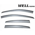 thumbnail image 1 of WellVisors Side Window Wind Deflector Visors - Subaru XV 13-up 2013 2014 2015 2016 with Black Trim, 1 of 4