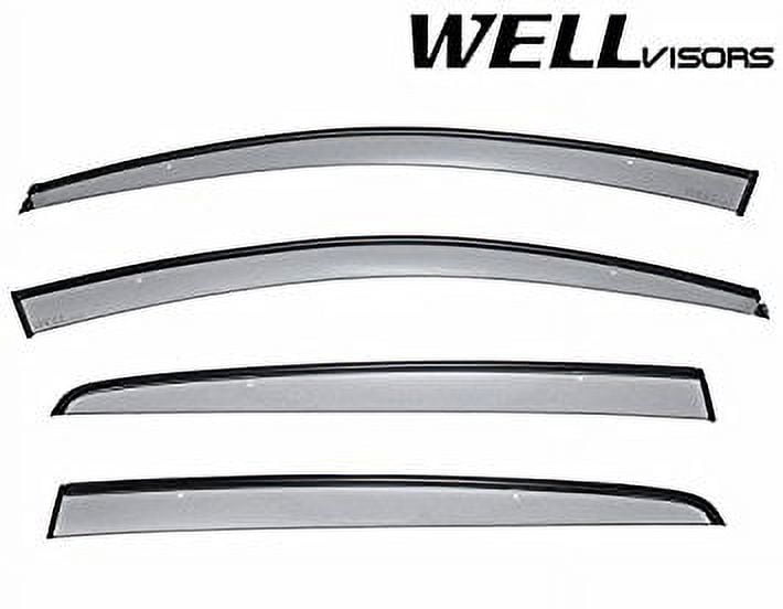 WellVisors Side Window Wind Deflector Visors VW Volkswagen Golf GTI