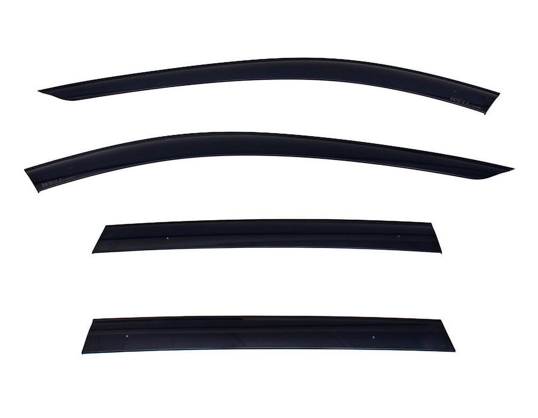 WellVisors Window Visors Wind Deflectors Compatible With Mazda CX50