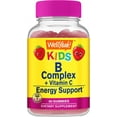 thumbnail image 1 of WellYeah B Complex Gummies for Kids - with Vitamin C, Niacin, Vitamin B6, Folic Acid, Vitamin B12, Biotin & Pantothenic Acid - 2 Month Supply - Strawberry Flavor - Gluten Free - 60 Gummies Supplement, 1 of 4