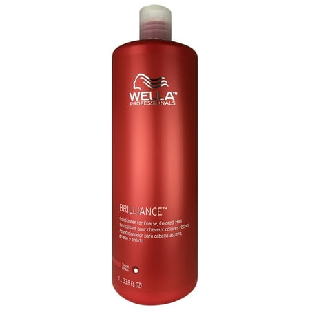 Wella Brilliance Conditioner For Coarse Colored Hair, 33.8 Oz