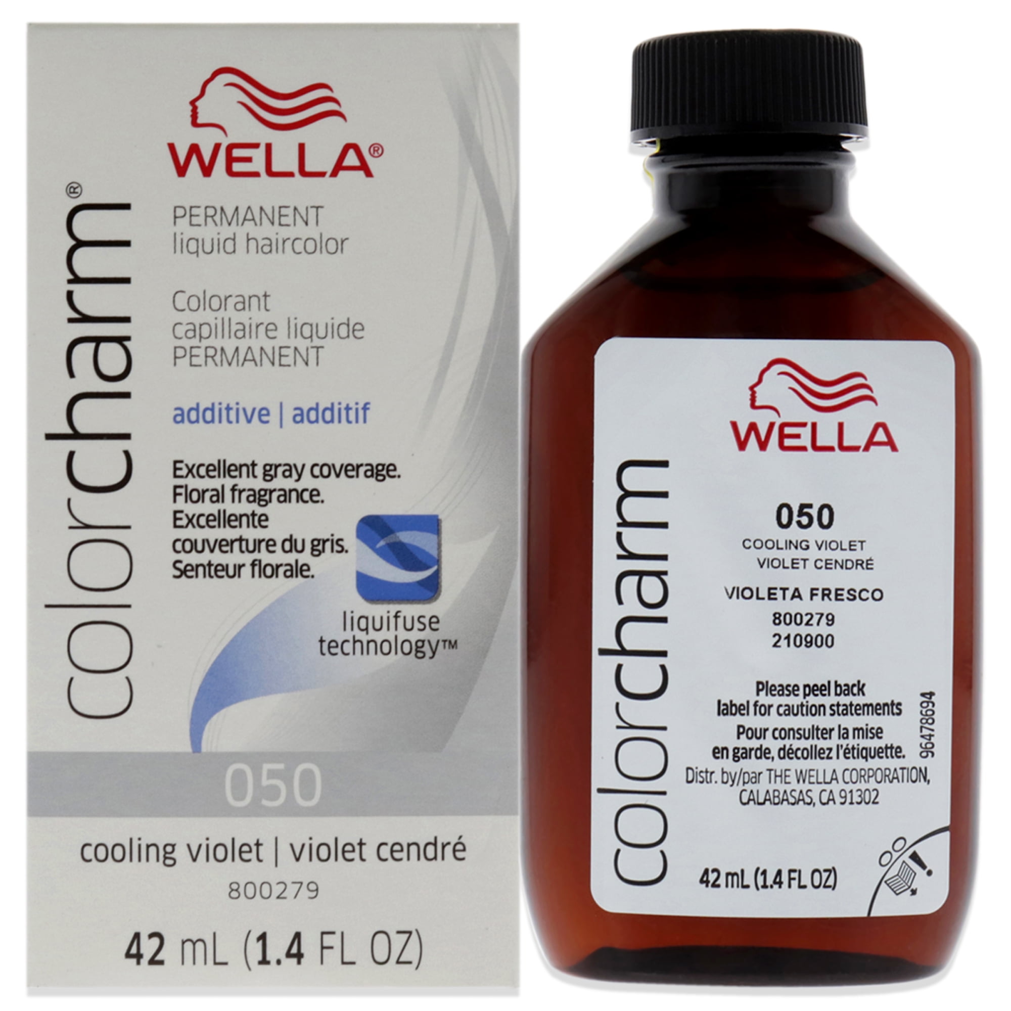 Wella Color Charm Additive Liquid Haircolor 50 Cooling Violet , 1.4