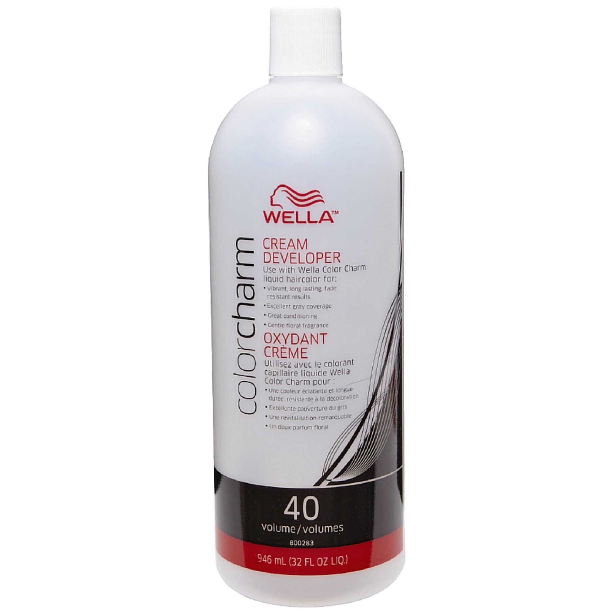 Wella Color Charm Cream Developer 40 Volume, 32 Oz.,Pack of 12 ...