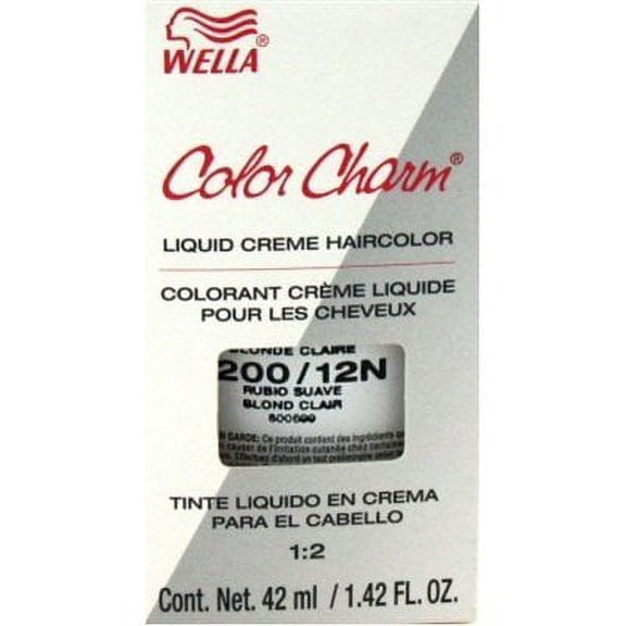 Wella Color Charm Liquid #1200/12N Blonde Claire (2 Pack).