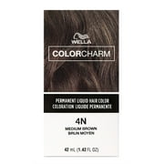 Wella Color Charm Liquid 4N/0411 Medium Brown Pack of 2