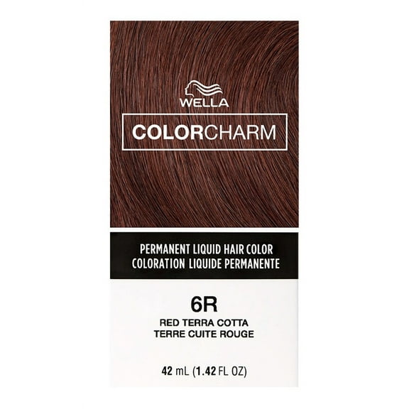 Wella Color Charm Liquid 6R Red Terra Cotta 1.4oz (Pack of 3)