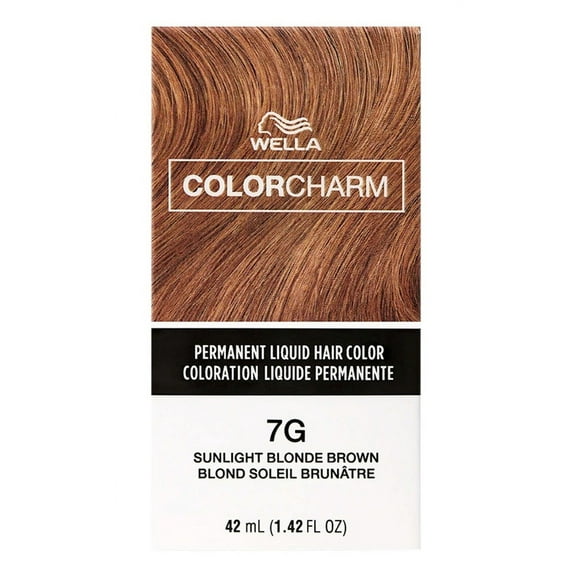 Wella Color Charm Liquid 7G/725 Sunlight Blonde Brown (Pack of 2)