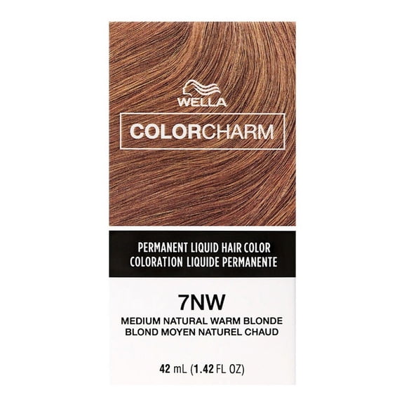 Wella Color Charm Liquid 7NW Medium Natural Warm Blond (Pack of 2)