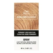 Wella Color Charm Liquid 8NW Light Natural Warm Blonde Pack of 2