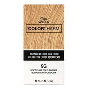 Wella Color Charm Liquid 9G Soft Pure Gold Blonde Pack of 3