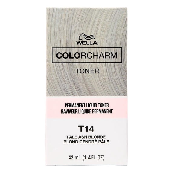 Wella Color Charm Liquid Toner #T14 Pale Ash Blonde (Pack of 2)