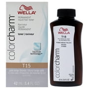 Wella Color Charm Permanent - T15 Pale Beige Blonde 1.4 oz Toner