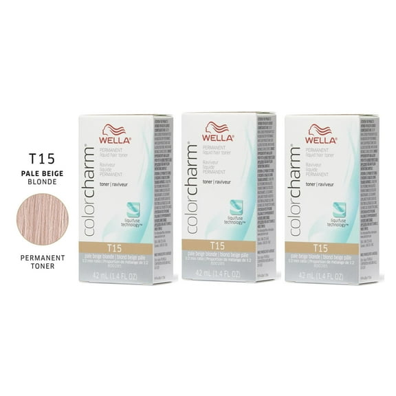 Wella Color Charm T15 x 3