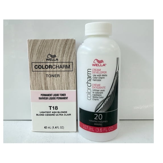 Wella Color Charm T18 + developer