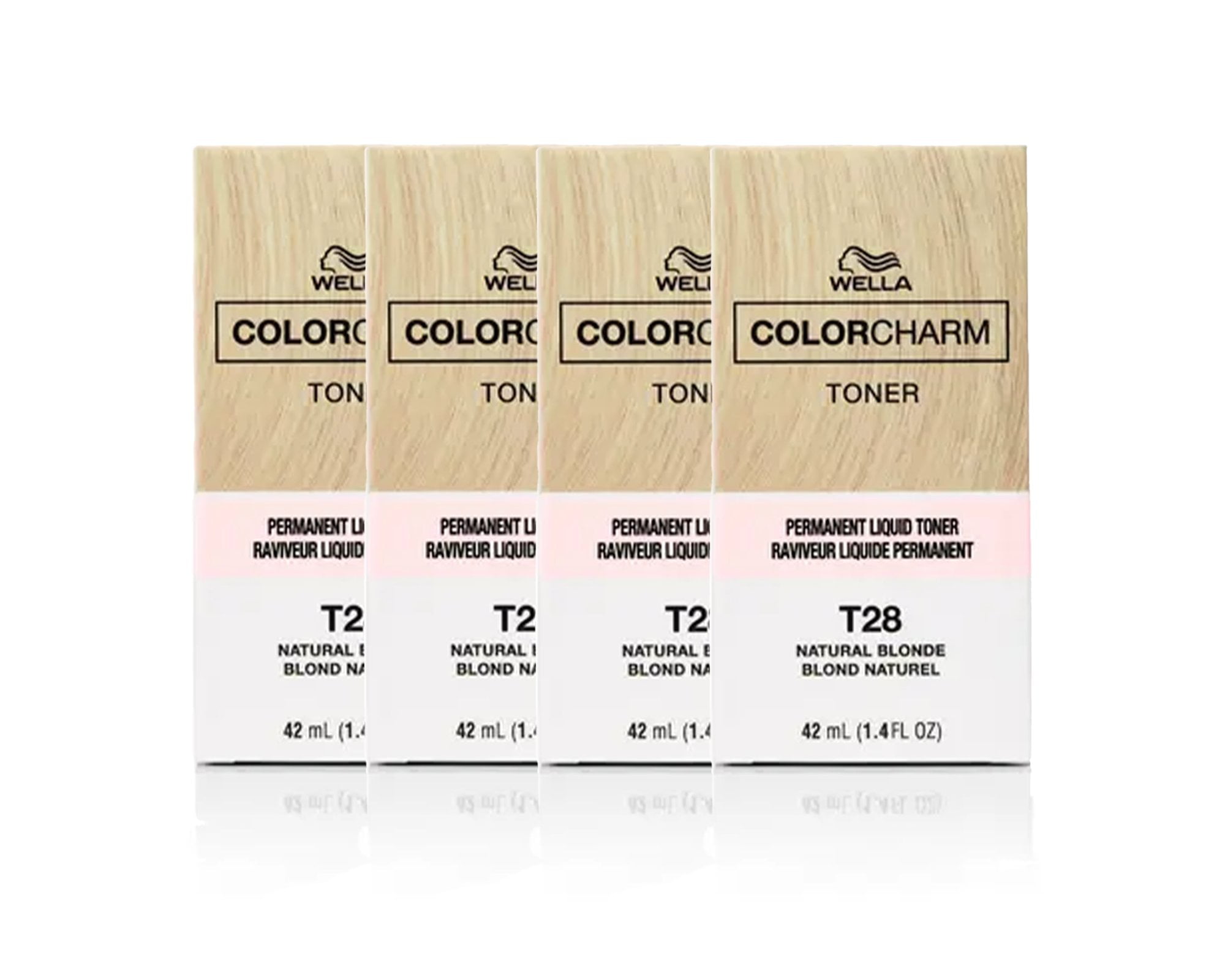 Wella Color Charm T28 x 4