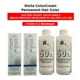 thumbnail image 1 of Wella Color Cream Permanent Gel Hair Color - 2 oz ( 10A/1030 Palest Ash Blonde ) and Cream Peroxide Developer 50 Volume - 4 fl. oz ( 2 Color and 2 Developer ), 1 of 5