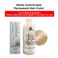 thumbnail image 1 of Wella Color Cream Permanent Gel Hair Color - 2 oz ( 7N/711 Medium Blonde ) and Cream Peroxide Developer 10 Volume - 4 fl. oz, 1 of 5