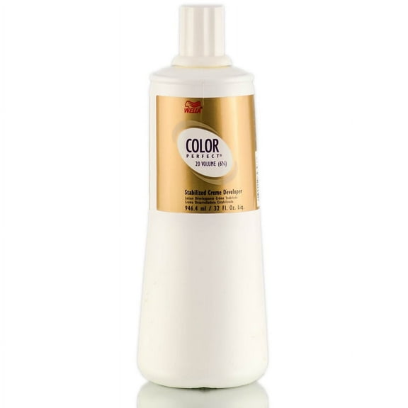 Wella Color Perfect Stabilized Creme Developer ( 20 Vol (6%) - 32 oz)