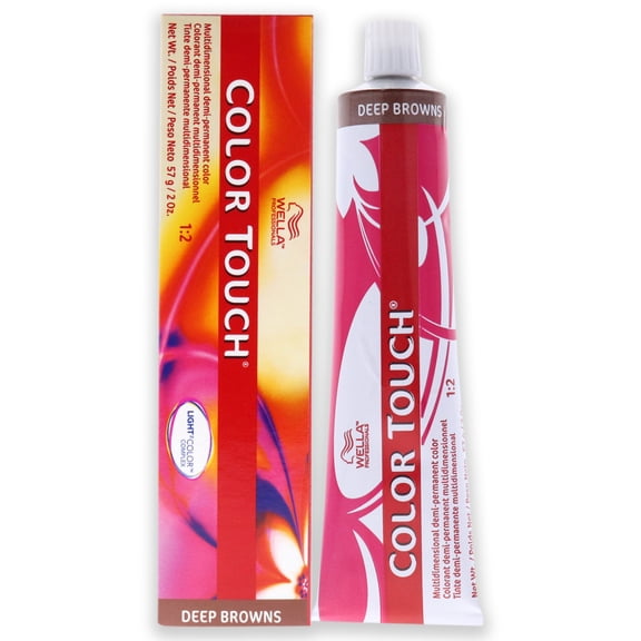 Color Touch Demi-Permanent Color - 10 73 Lightest Blonde-Brown Gold by Wella for Unisex - 2 oz Hair Color