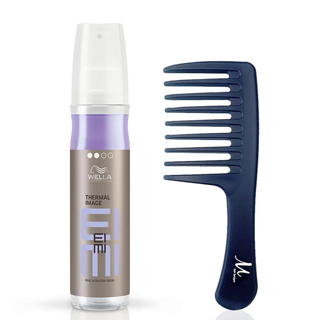 Wella EIMI Thermal Image Heat Protection Spray 5.07 oz and M Hair
