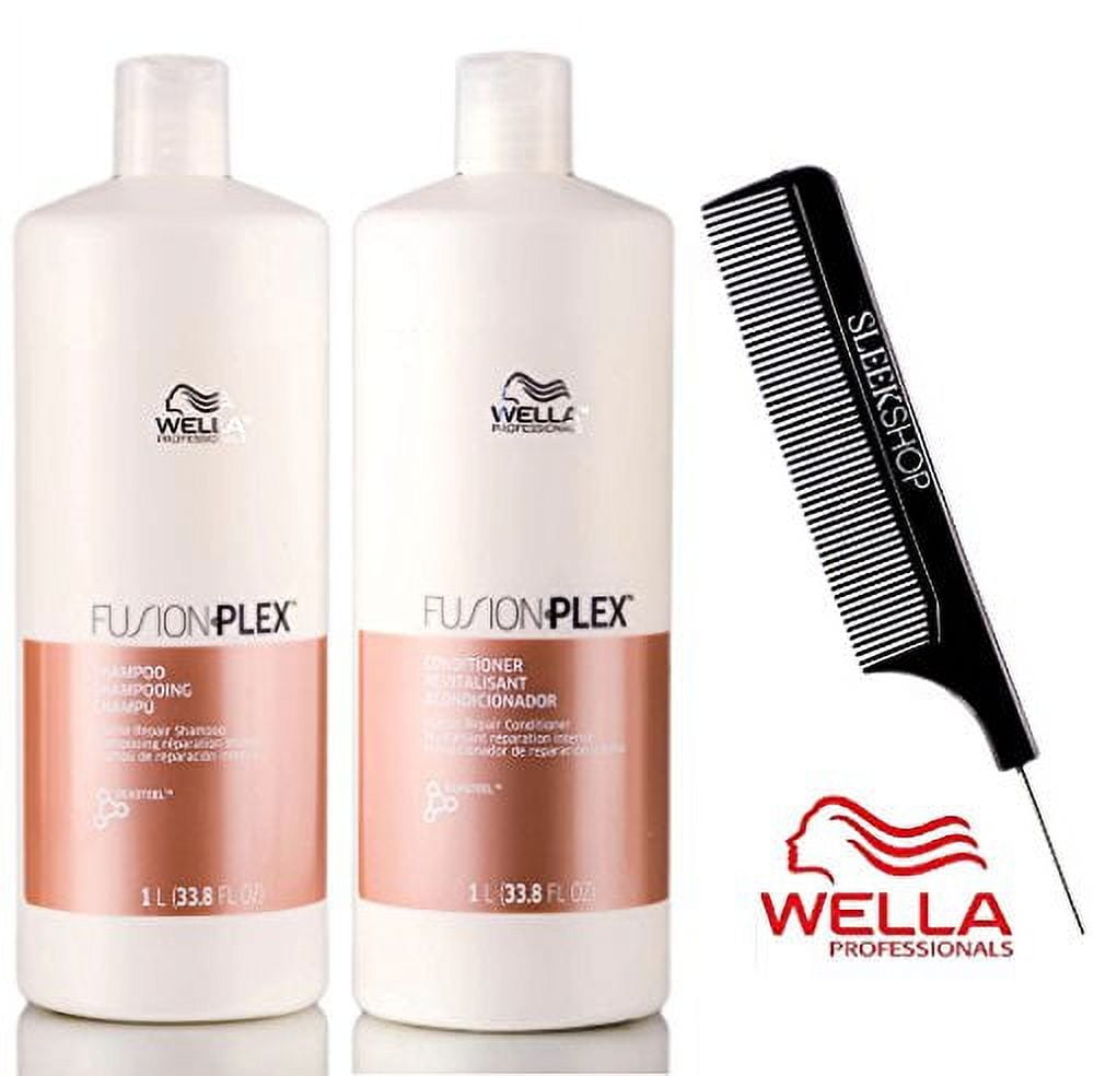 Wella FUSION PLEX Intense Repair Shampoo Conditioner SET with