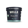thumbnail image 1 of Wella Grain Free Cereal Oatmeal Alternative – Organic Cereal, Vegan High Protein Gluten Free Superfood – Paleo Plant-Based Non-GMO – Low in Net Carbs – Single-Serve 1.6 oz. Cup (Original Flavor), 1 of 8