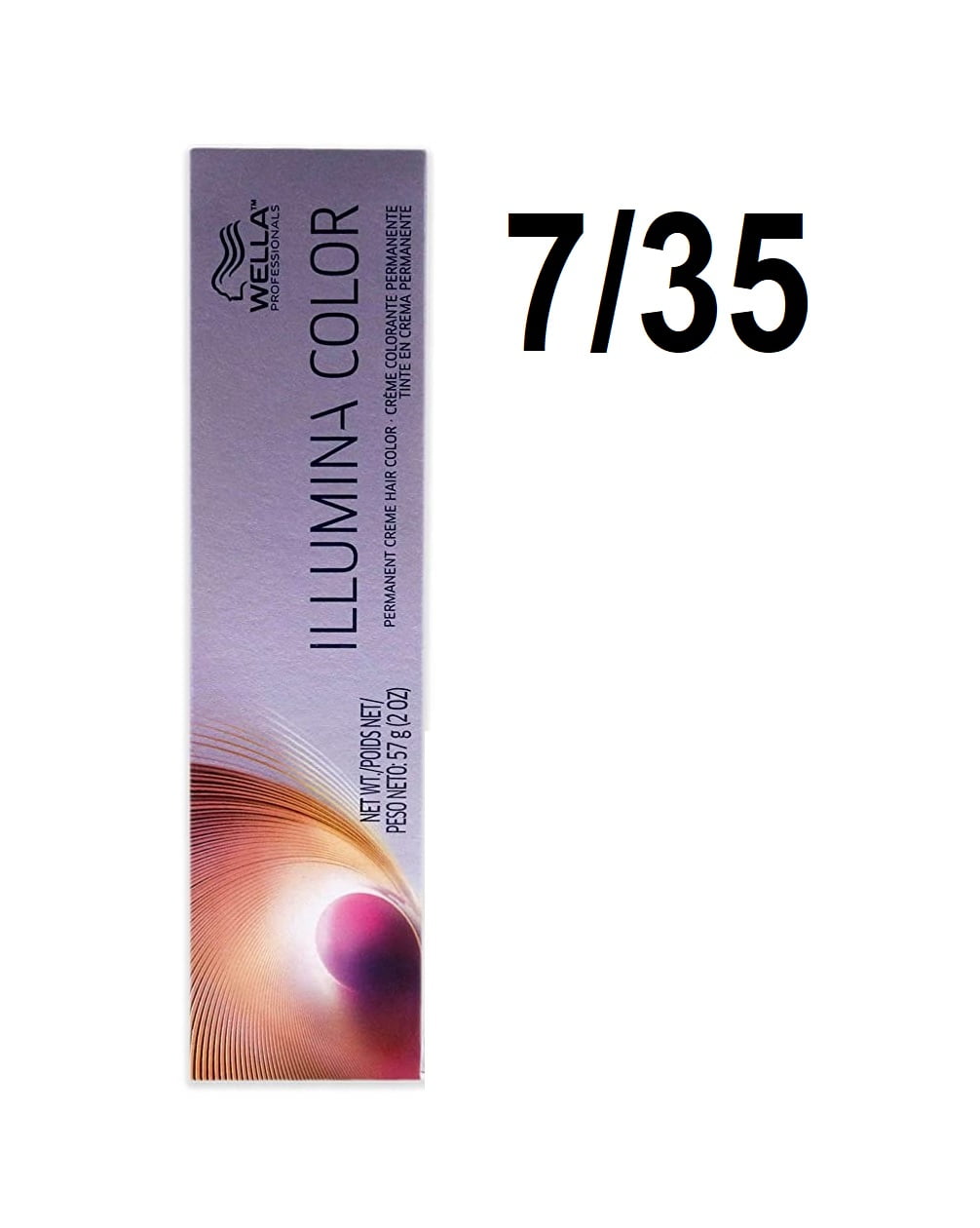 Wella Illumina Color Medium Gold Mahogany Blonde 7/35 2 oz