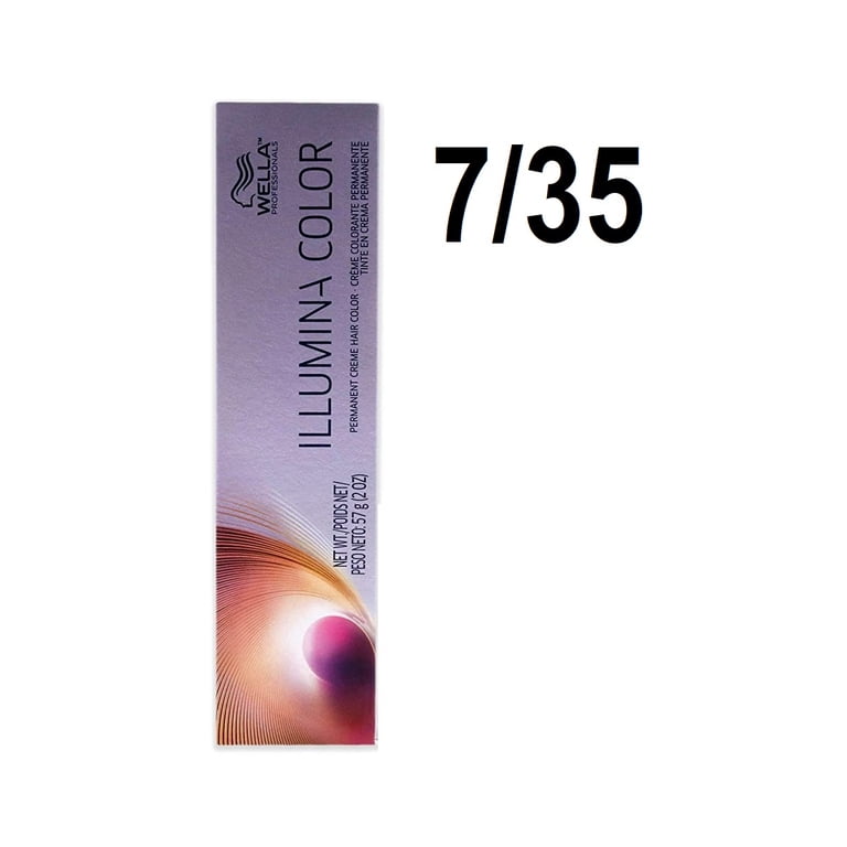 Wella Illumina Color Medium Gold Mahogany Blonde 7/35 2 oz