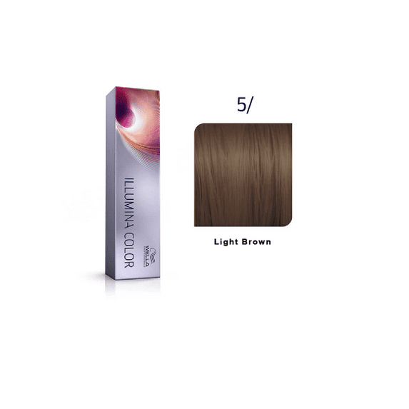 Wella Illumina Colour Light Brown 5/ , Size 2 oz